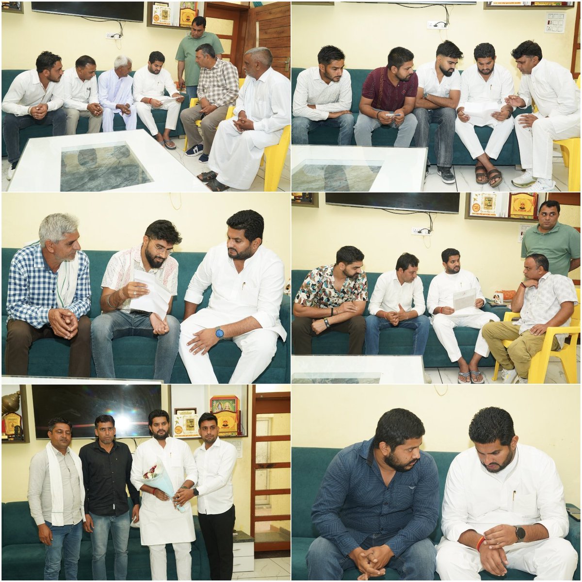 Jassipetwar_inc's tweet photo. जनता कार्यालय पेटवाड़ पर अपनों से आत्मीय मुलाकात का सिलसिला रहा। हर चेहरे की पीड़ा को गंभीरता से सुनते हुए उनकी समस्याओं को प्राथमिकता के आधार पर संबंधित अधिकारियों तक पहुँचाया और त्वरित समाधान सुनिश्चित करने के निर्देश दिए।

जनता का विश्वास ही मेरी सबसे बड़ी जिम्मेदारी है, और उसी विश्वास को निभाने के लिए हर समस्या का समाधान मेरी प्राथमिकता है।

#नारनौंद_का_जस्सी 
#जस्सी_का_नारनौंद

@BhupinderShooda 
@DeependerSHooda 
@INCHaryana
