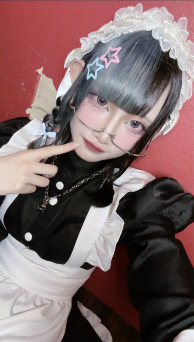 su__11_16's tweet photo. " 今日は魔法にかかったメイド
                    夜に煌めいた夜��帳🎀🪄"

#自撮り界隈 https://t.co/ekdPsM5fkU