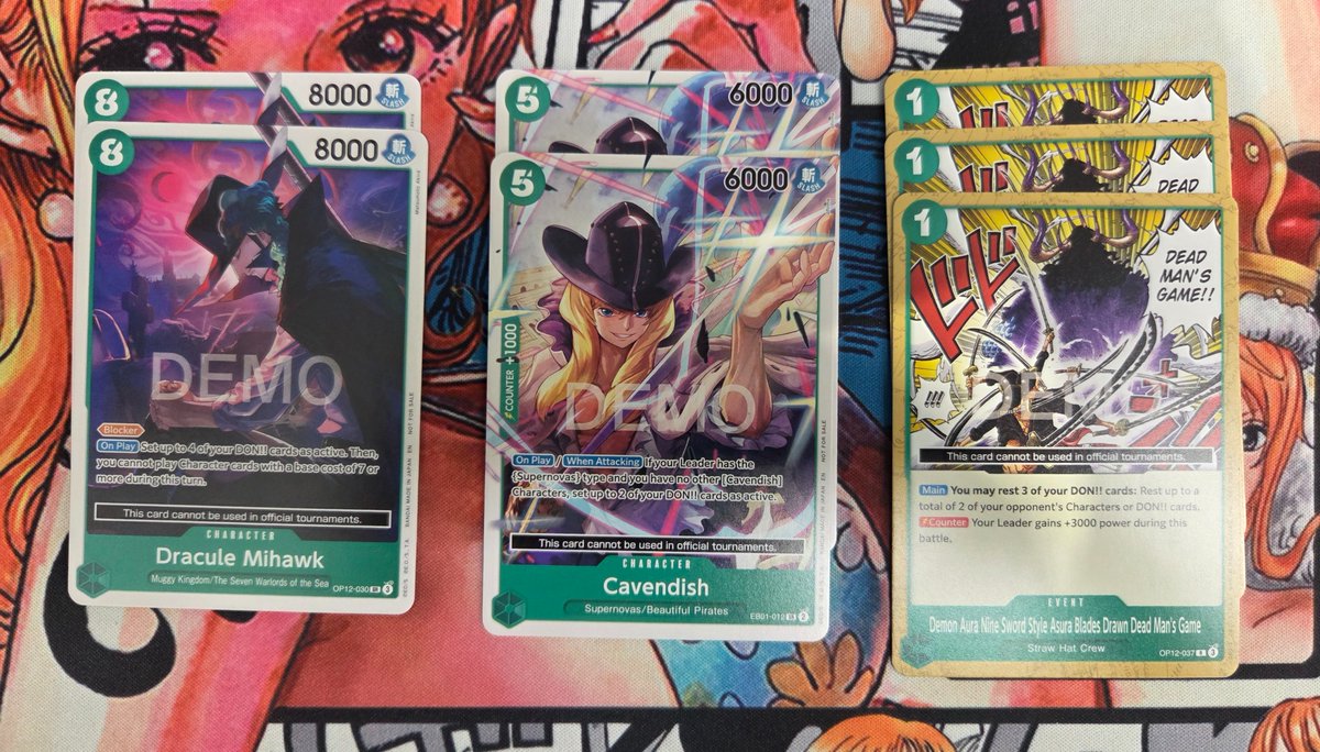 Paulbasaur's tweet photo. Here are the contents of the new Luffy and Zoro Demo Decks. https://t.co/2Y2IJNshKH