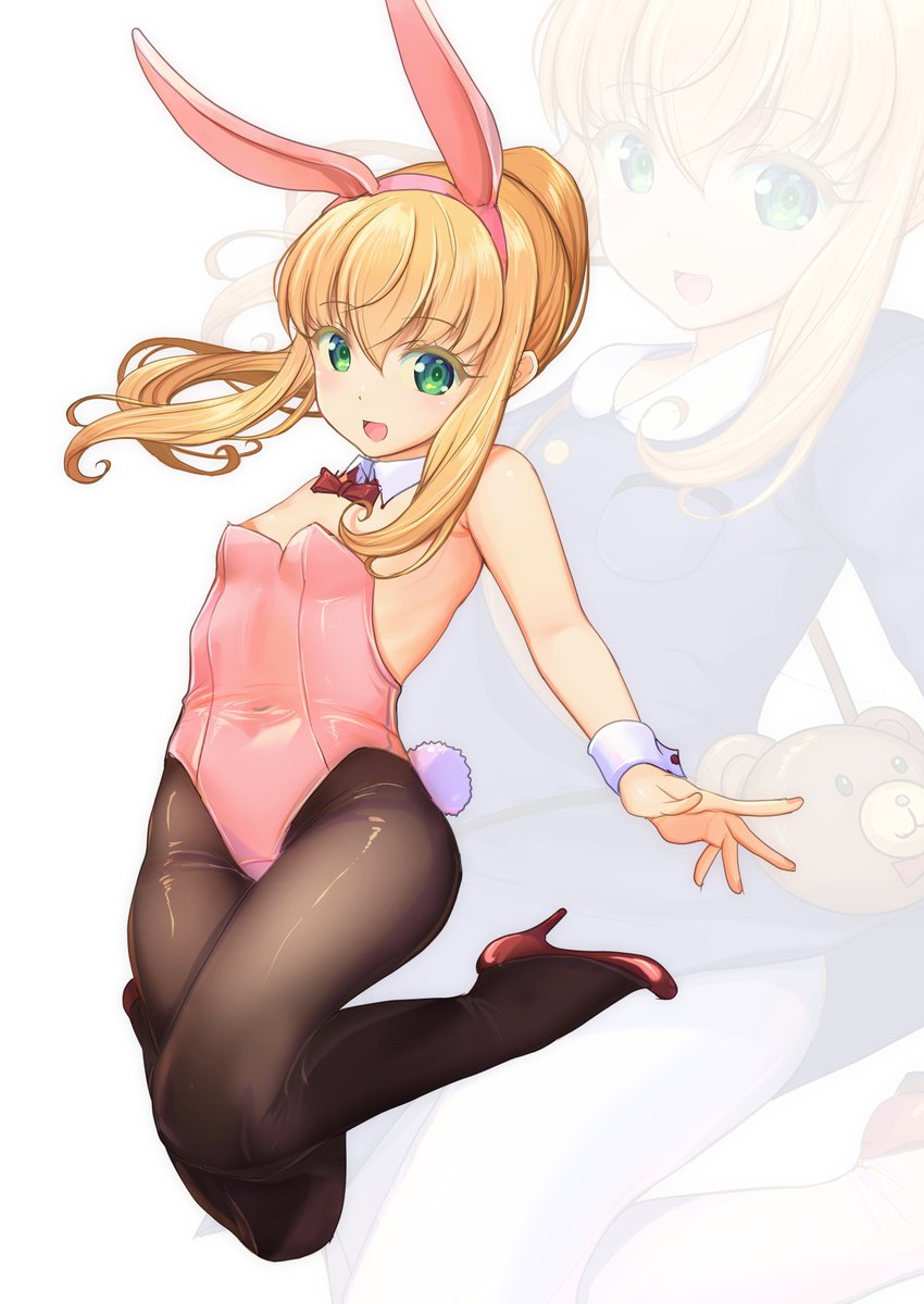 春は基本的には桜バニーだけ描いてば良い、みたいな風潮にならんかねぇ。という希望を込めて桜バニーノエルちゃん 