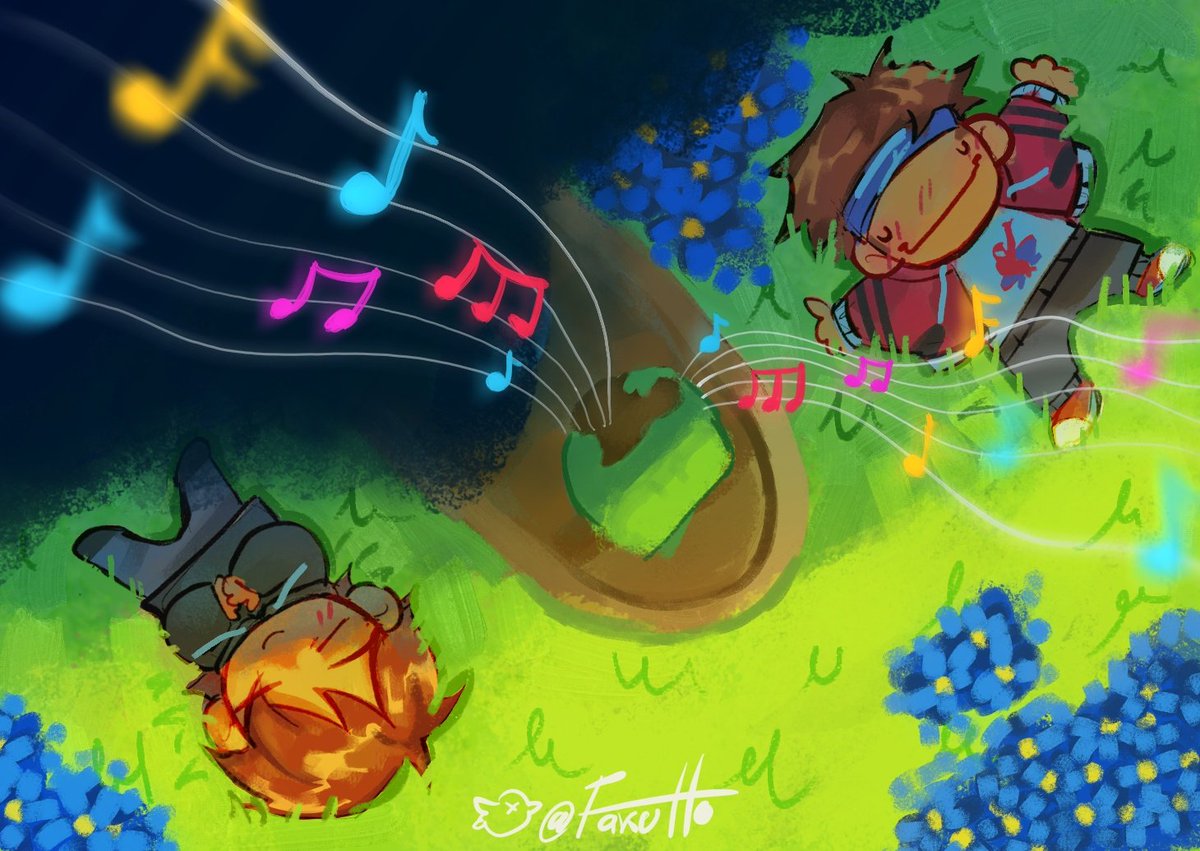 feto →(tocando pasto)← tweet media