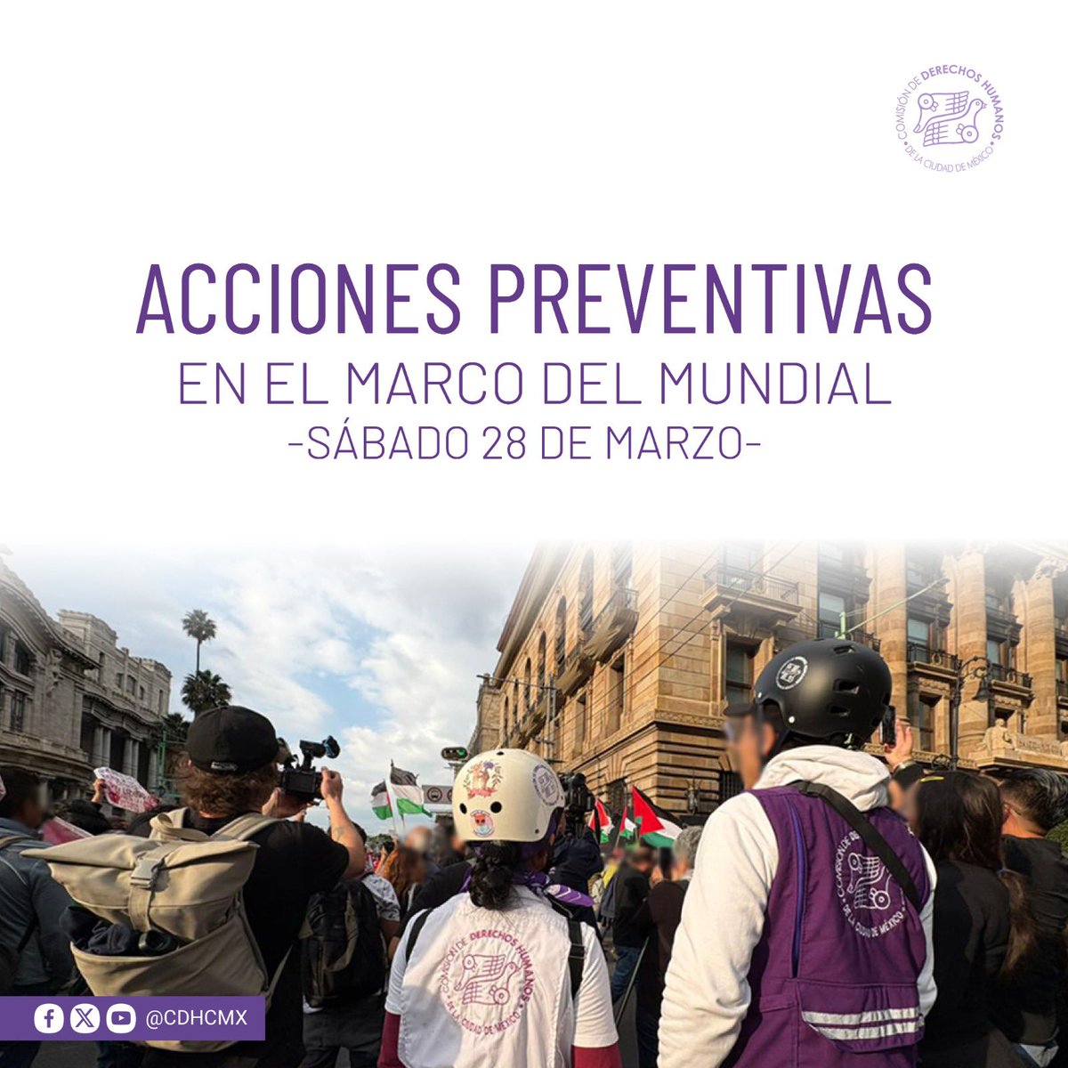 Comisión de DH de la Ciudad de México tweet media