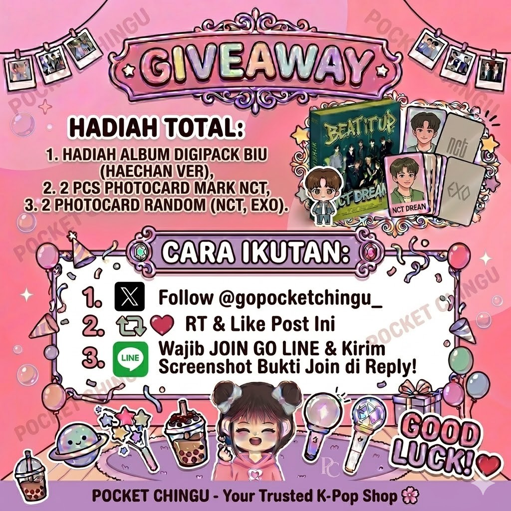 GO POCKET CHINGU || INA GO🇮🇩 tweet media