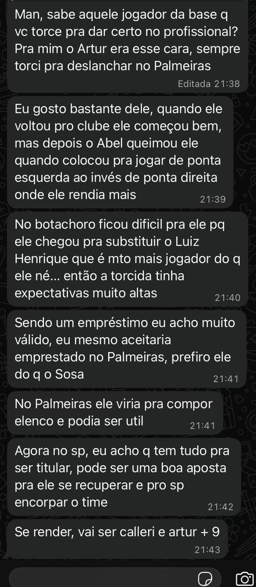 Comentários SPFC tweet media