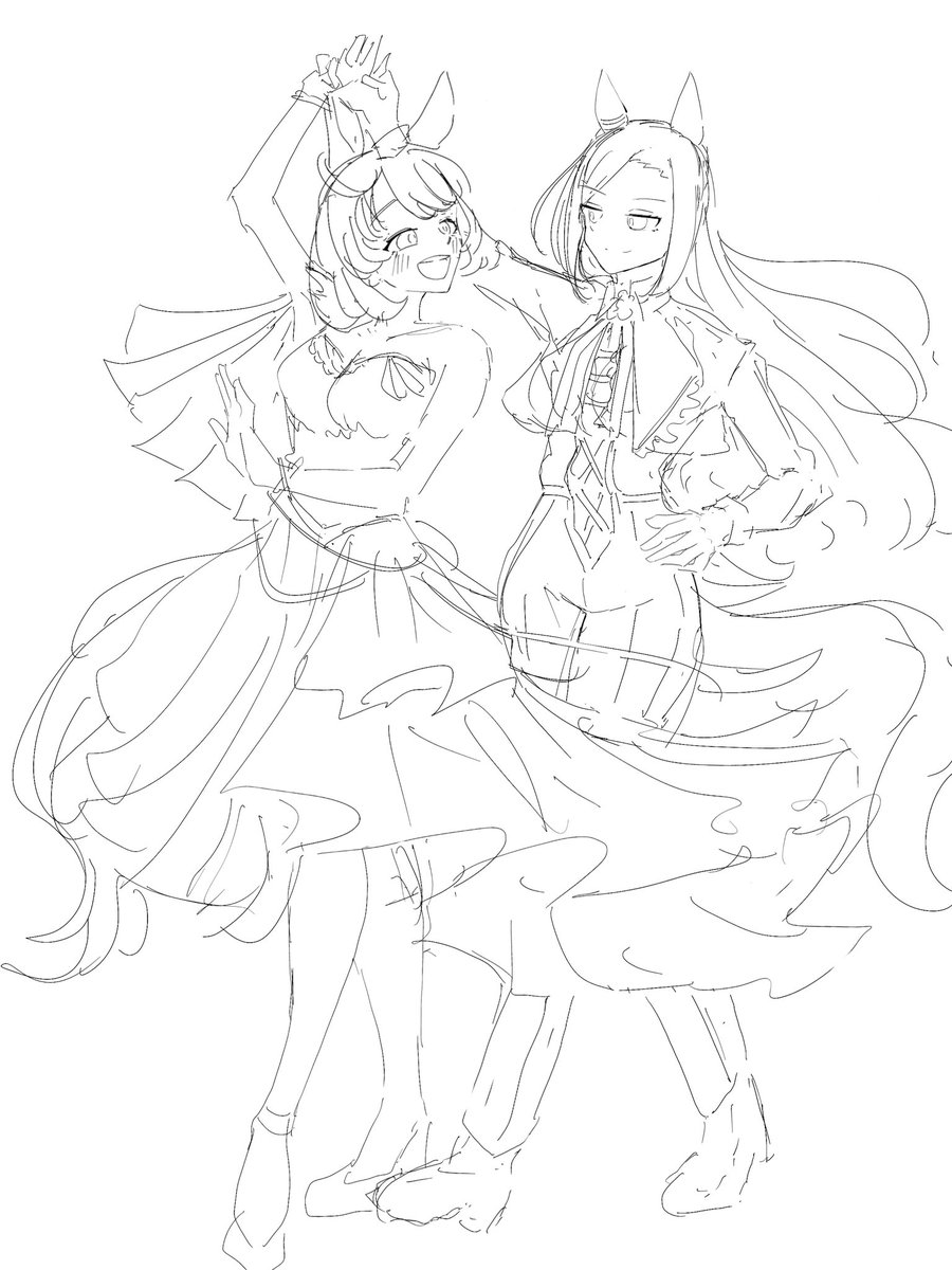 ばに(ウマ娘誕イラ全員描く) tweet media