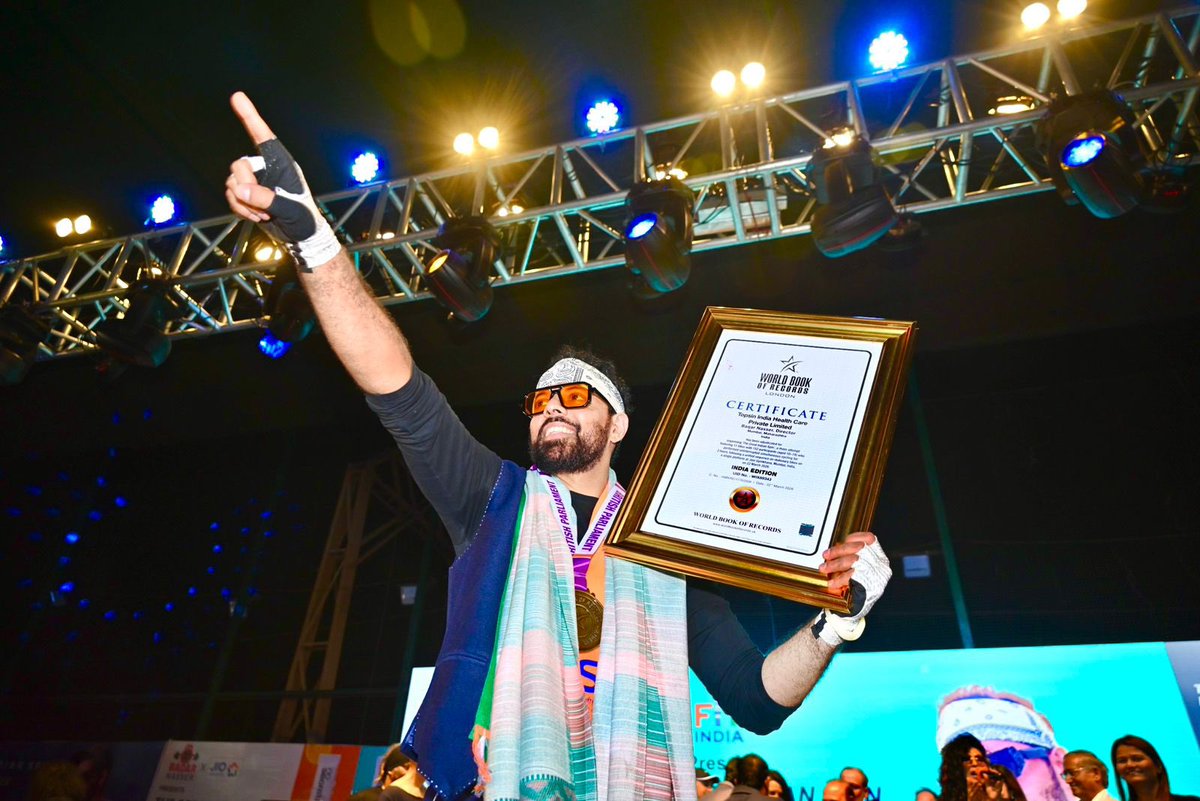 World Book of Records tweet media