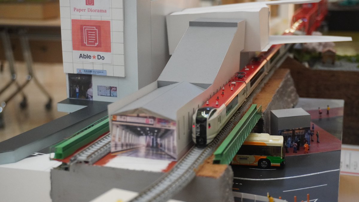 ぺーパージオラマグランプリ【公式】 tweet media