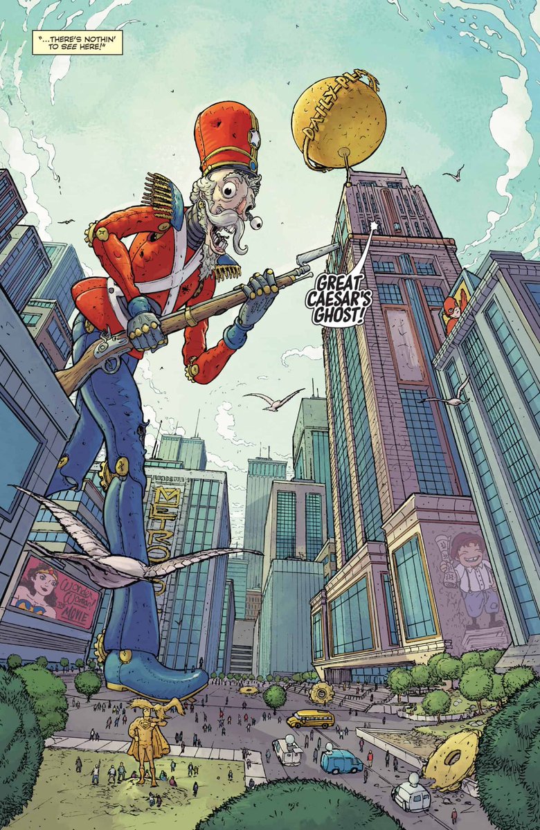 NickPitarra's tweet image. BIZARRO : YEAR NONE opening…
Chapter One : THE PLANET …

#MakeComics #BIZARRO