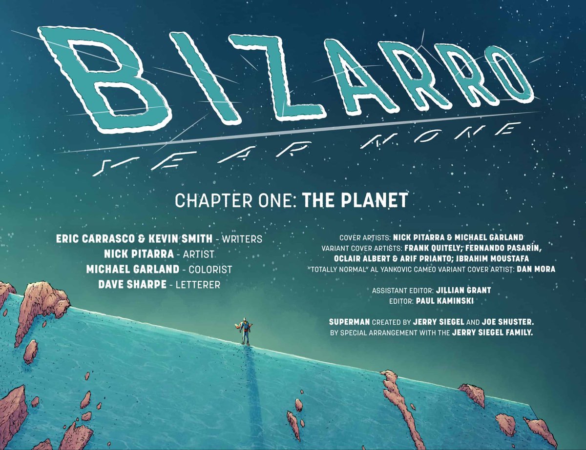 NickPitarra's tweet image. BIZARRO : YEAR NONE opening…
Chapter One : THE PLANET …

#MakeComics #BIZARRO