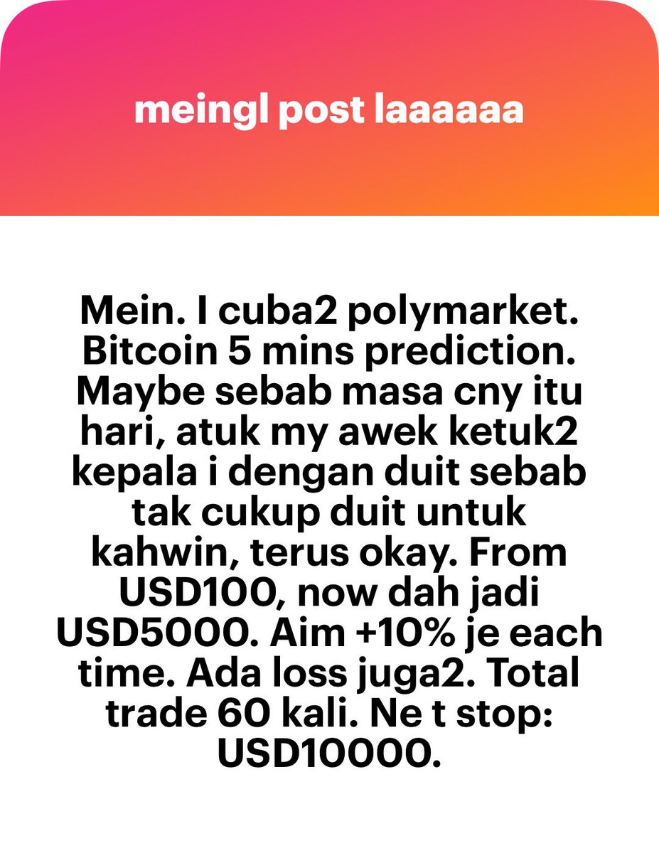 Dah download tapi takda modal hm