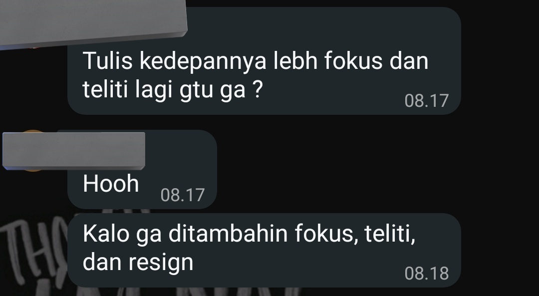 singkat, padat, ✨ resign ✨