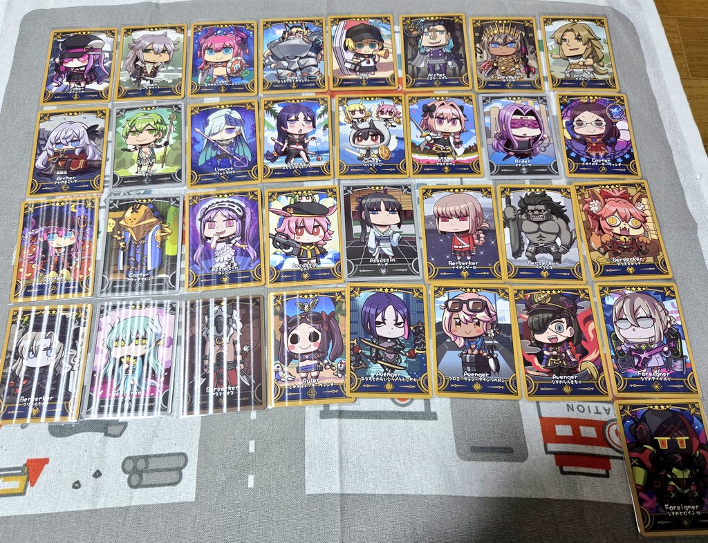 shiromi45's tweet photo. 【Fate/Final Journey/FGO/コレクションカード/コレカ/リヨ/FJ/交換/譲渡】
譲)画像1～4
求)リプ画像5、定価+送料
1枚目譲渡は4枚目3、4段目を複数含むお取引
異種との交換の場合は同額程度お渡しできます（ご相談）
求めは左上ほど優先度が高くなります
オルタニキは求め以外でも検討します（SD以外） https://t.co/ObIhPMPvSh