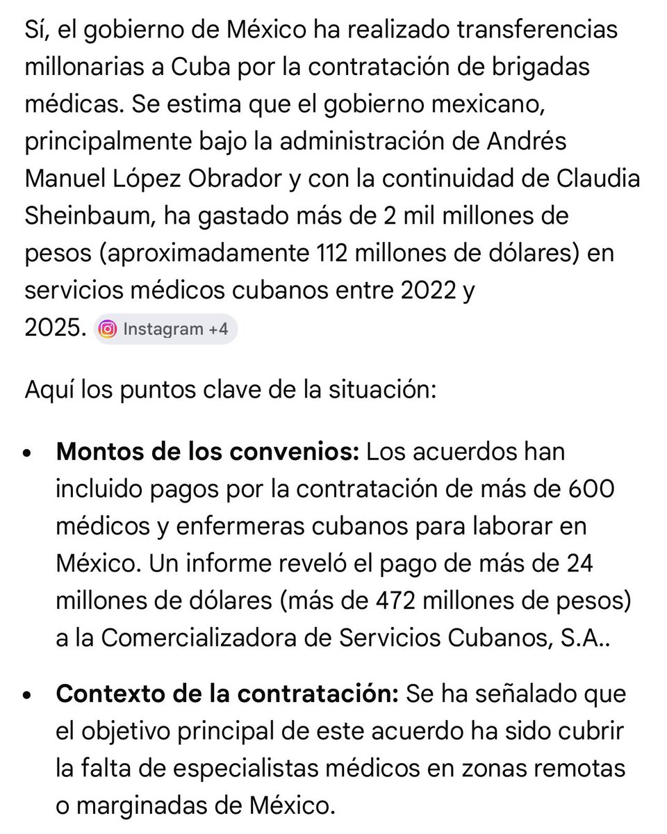 martellheidy1's tweet photo. En investigación de #CubaGate de septiembre del 2021 se explica el dinero que a dado @Claudiashein a la Dictadura Cubana por concepto de Brigadas médicas .lean el hilo de abajo por favor 🙏
Donde está el Dinero ?
CubaEstadoFallido
CubaEsUnaDictadura
CubaIsNext https://t.co/IKCXUavjyB