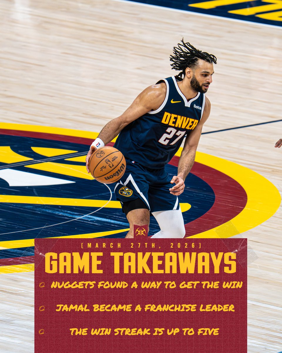 Denver Nuggets tweet media