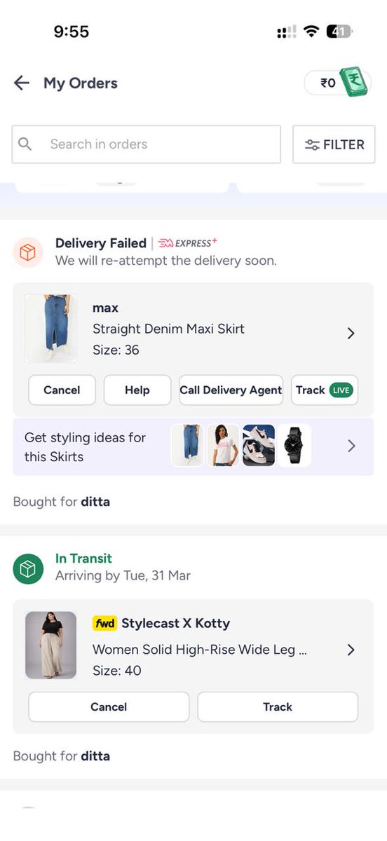 proff_proton's tweet photo. @myntra you guys got to be kidding me. I have been following up day and night for a return pickup for the last 25 days. There has to be a limit to this harassment and now you guys can't even deliver the new order. It is a new low and I have no option left but to post here. https://t.co/CwGjmeUo83