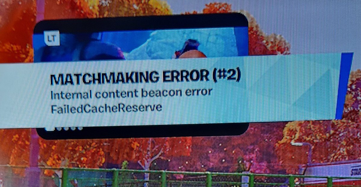 Can anyone tell me what this means? Keeps happening when I try to ready up in any mode