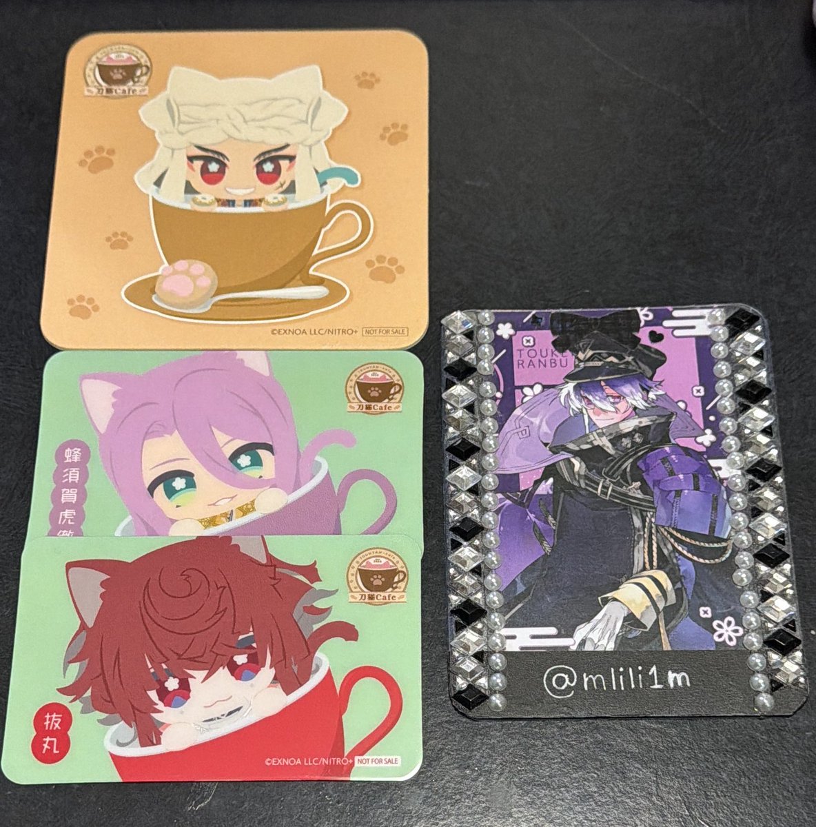 mlili1m's tweet photo. @0 刀剣乱舞 刀猫カフェ 刀猫男士 交換

譲）ラミカ 抜丸 蜂須賀
　  コースター 山伏 

求）同種 清麿 水心子

都内手渡し又は郵送
お気軽にお声掛けください。 https://t.co/LB87PV3Pj6