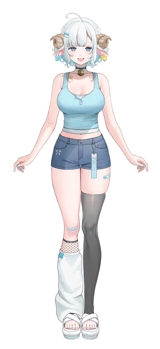 色想かな🐏🩵新人VTuber tweet media