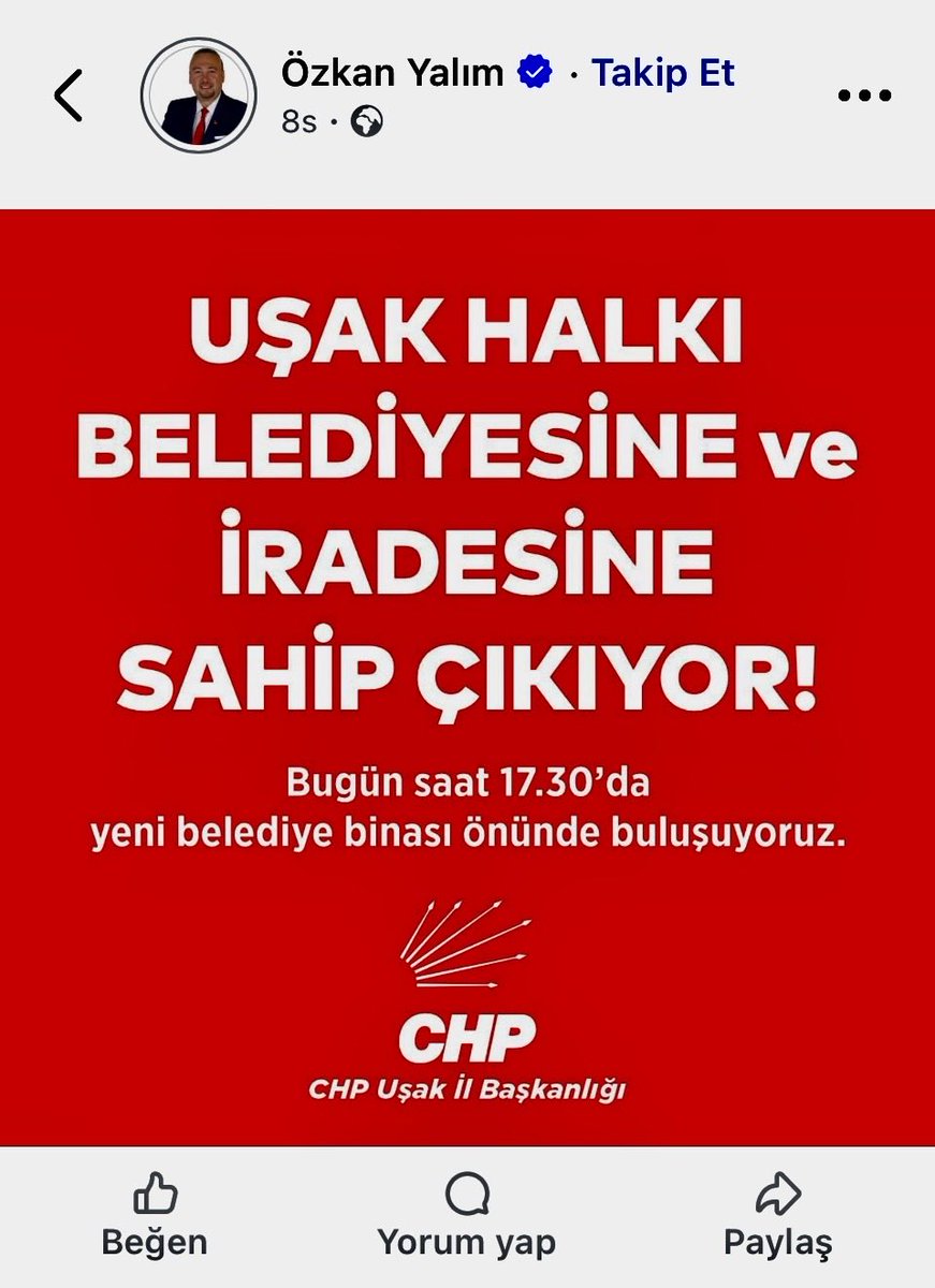 Uşak Halkı tam olarak neye sahip çıkacak?