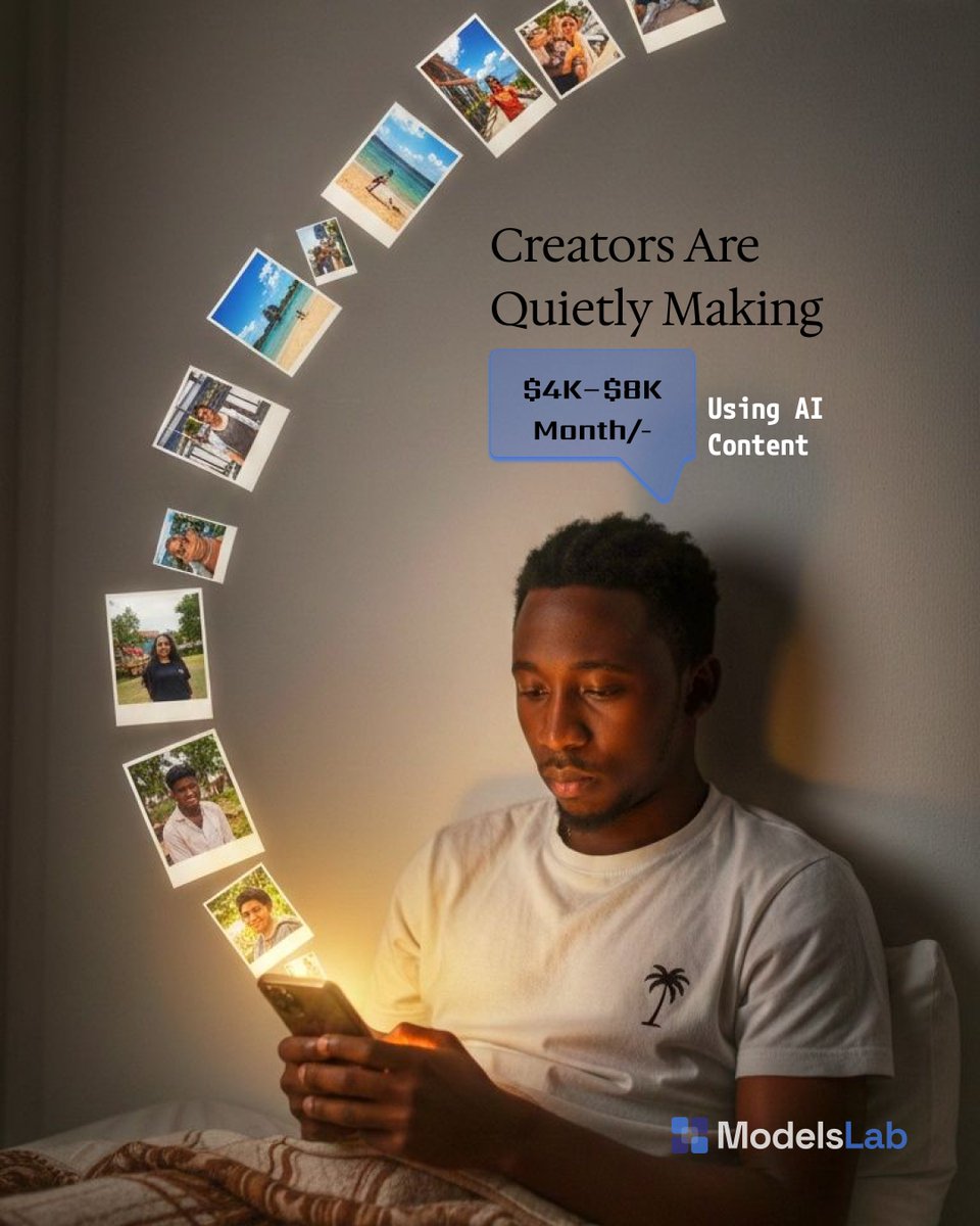 Models Lab tweet media