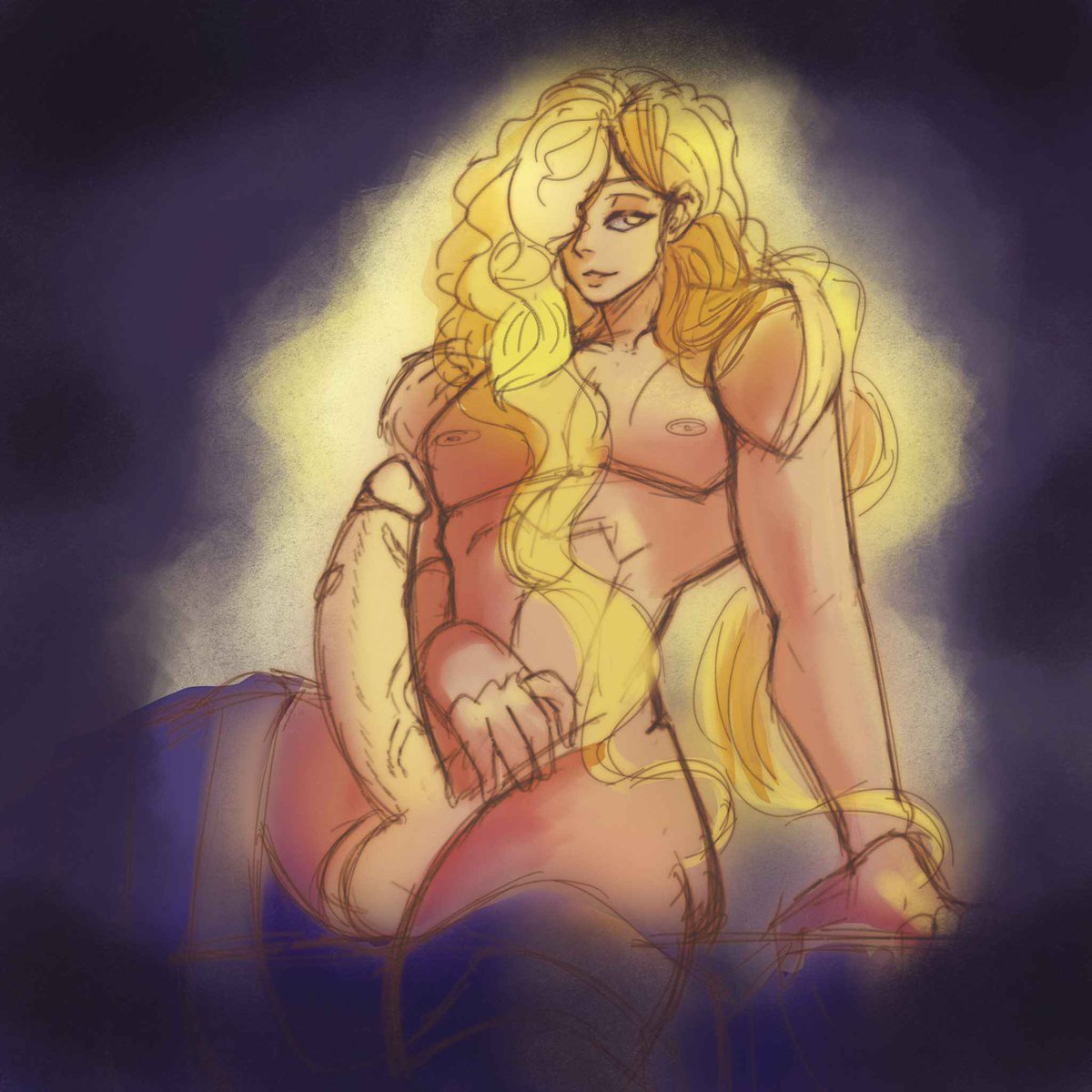 "You know...I don't ALWAYS *hate* being Michael, strictly speaking."

"His body for instance.  It does make a fairly versatile canvas upon which to broadcast my form.  A tweak here, a change there, and it's nearly half as nice as being unbound~"