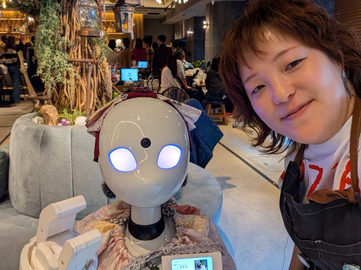 分身ロボットカフェ『DAWNver.β』 tweet media