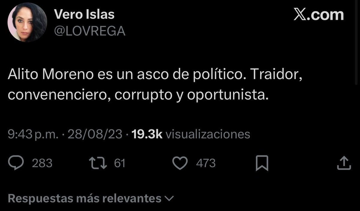 Mr_Troll_MX's tweet photo. @LOVREGA Lo único que demuestra señito, es que usted sigue siendo la chimoltrufia de X,  o una vulgar y miserable vendida, antes hablaba pestes del #PriTanic y de su dirigente el mafiosito Moreno y ahora hasta le falta suelo para arrastrarse, sin duda usted se vende a quien le de más. https://t.co/CY1c5AvxDP