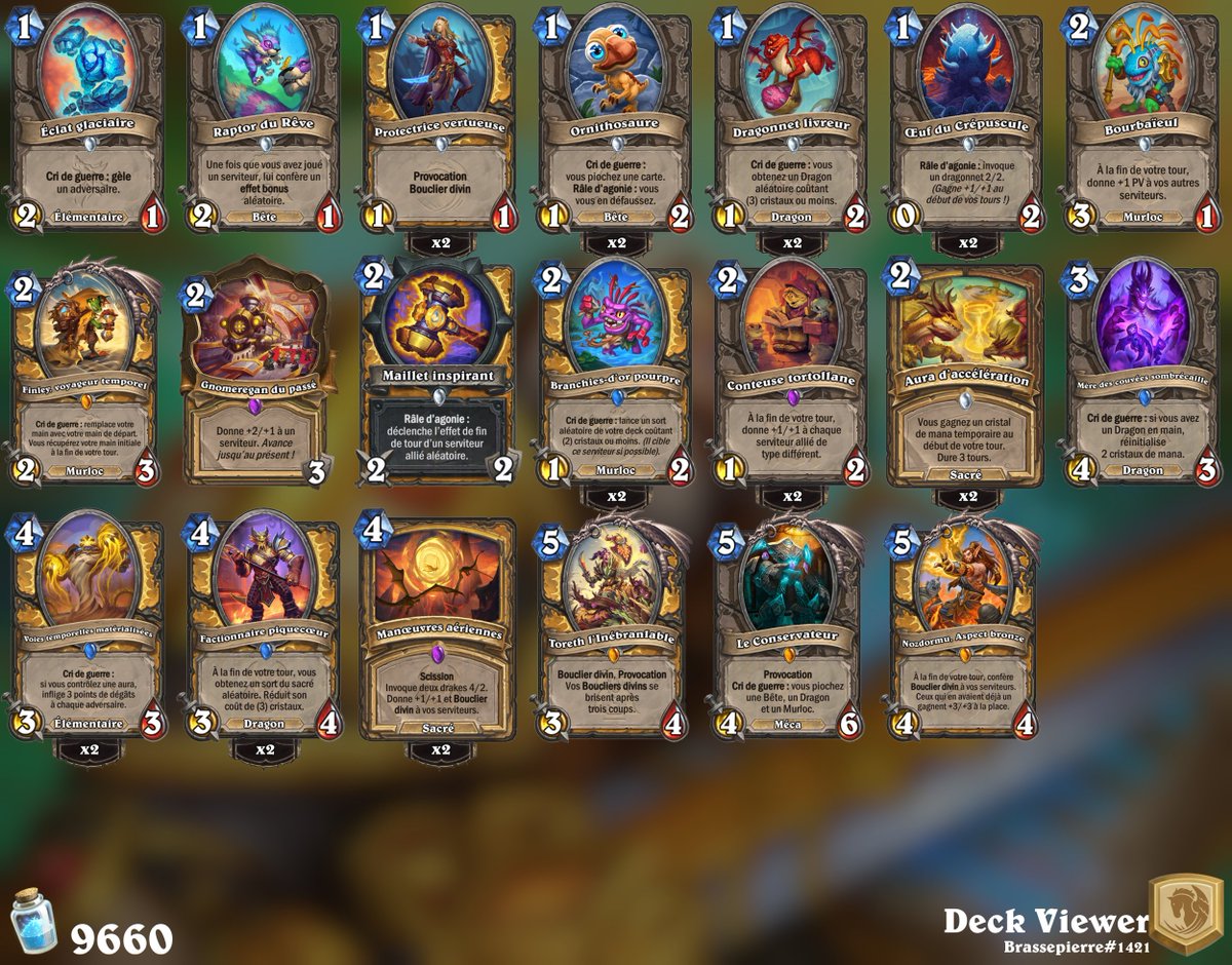 Pelthune Hearthstone / HS FR tweet media