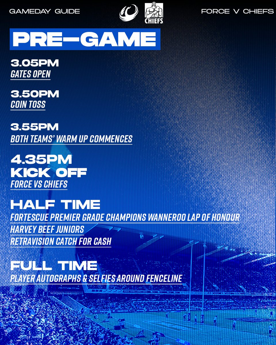 westernforce's tweet image. 📖 Our Guide to a great game day

Today we celebrate all things Grass Roots 🤝

#StrongerTogether 
#GrassRootsGame