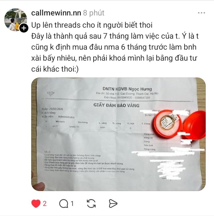 Mình cũng mua với tâm thế tích tiểu thành đại, rồi sau này có dịp trọng đại hoặc phải làm việc lớn gì thì mình có cái lận lưng, chứ cũng không thể bay nhảy mãi được 🥺