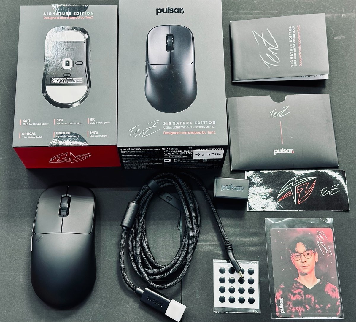 2F】 📢Pulsar x TenZ コラボマウス在庫ございます Pulsar Gaming