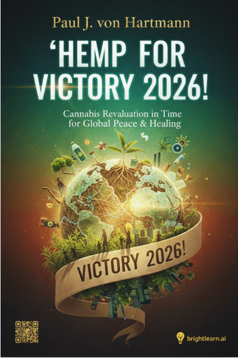 projectpeace's tweet image. The only positive result of wars-for-oil is mankind’s final realization that the cost of petroleum is blood &amp;amp; misery. Development of full potential for regional #hemp biofuels energy production achieves global peace &amp;amp; healing.

“#Hemp for Victory 2026!
👉🏼books.brightlearn.ai/Paul-J-von-Har…