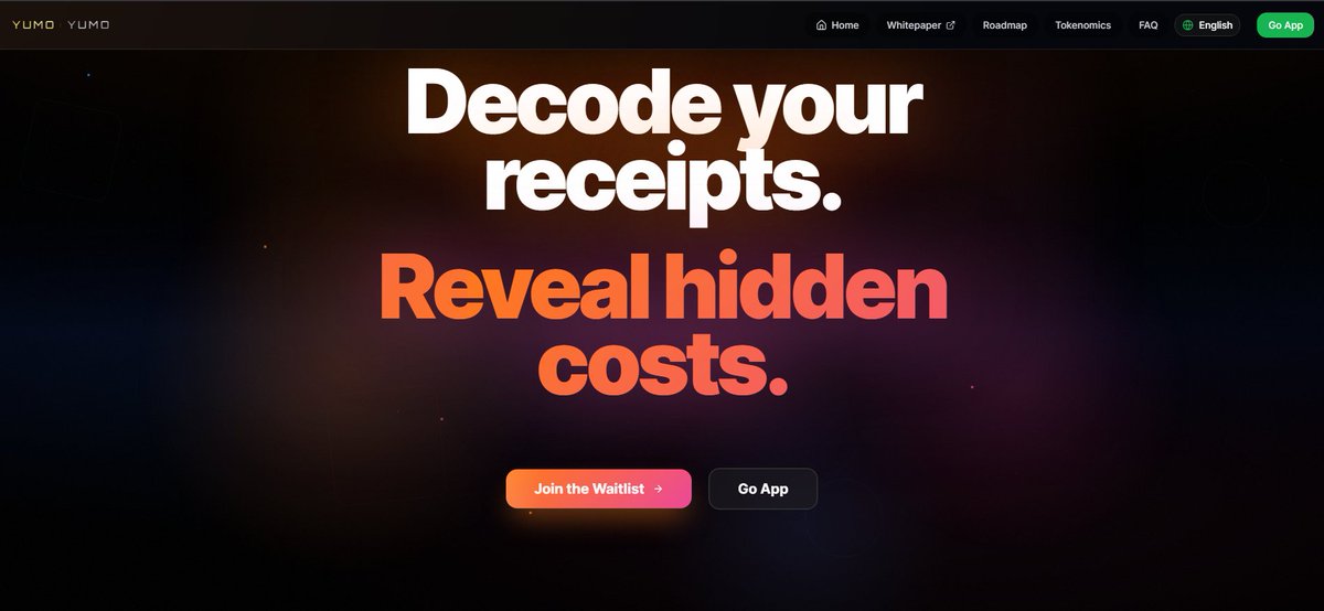 YumoHQ's tweet photo. 1- We’re building YUMO YUMO to turn receipts into real financial insight.
These screens are from our live product experience.
So far:
• 2,000+ receipts processed
• Testing across 5 countries
• Turning everyday spending into something visible, measurable, and useful.

Explore The Yumo Yumo with us!