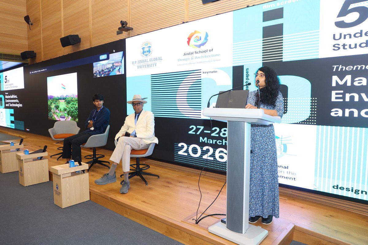 Jindal School of Design & Architecture tweet media