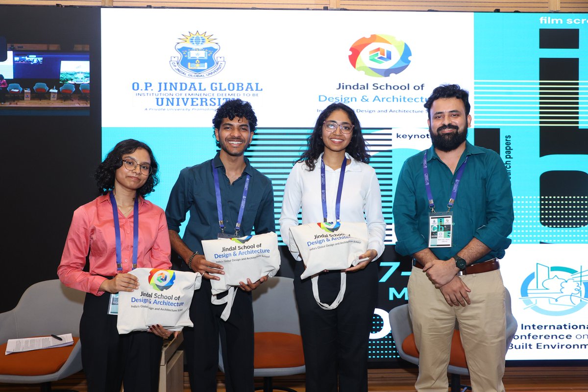 Jindal School of Design & Architecture tweet media