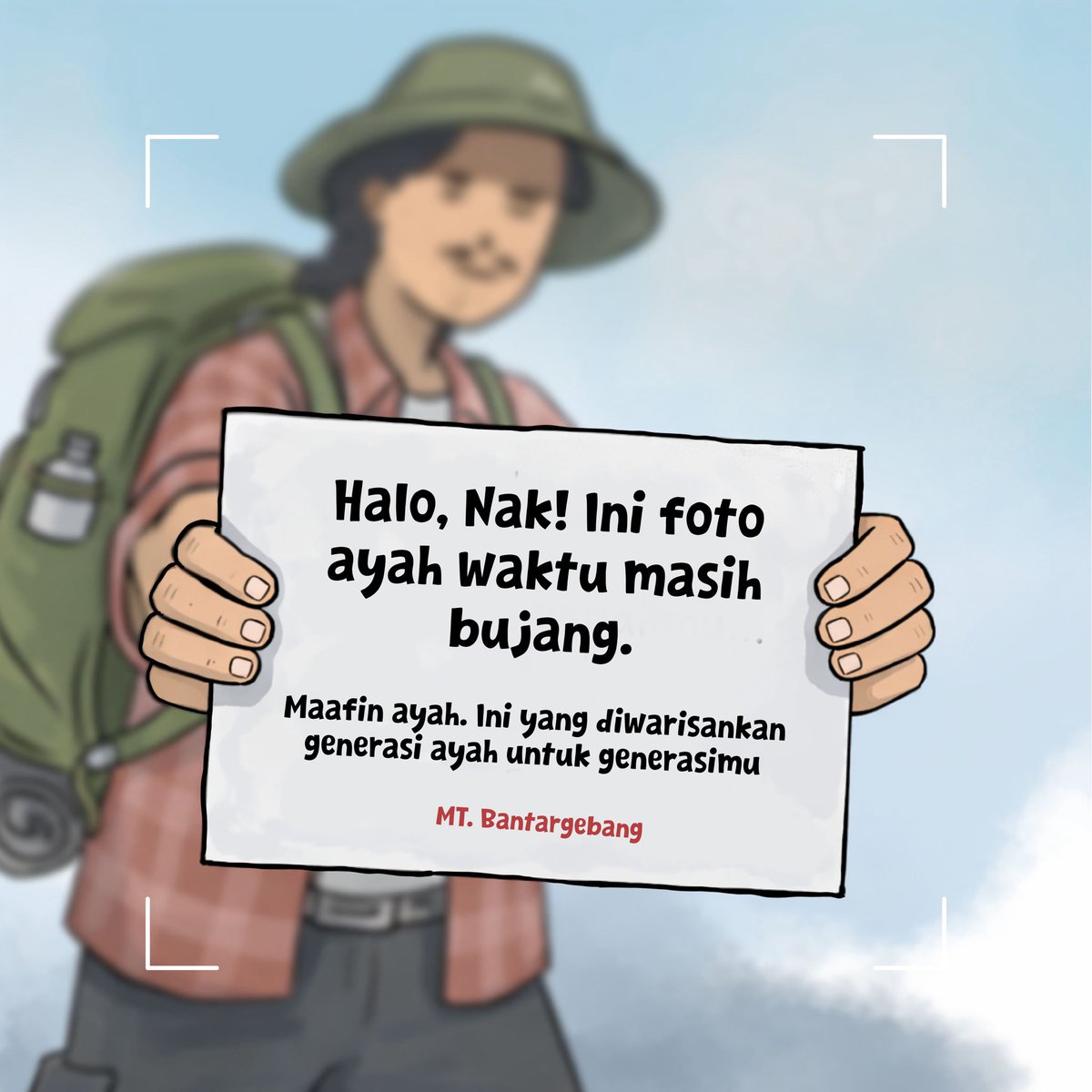 AZWIndonesia's tweet image. komik AZWI edisi Maret!

"naik naik ke puncak gunung"

#AZWIndonesia #komikazwi #pendaki #bantargebangMountain