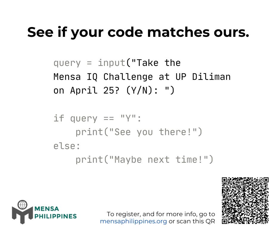 Mensa Philippines tweet media