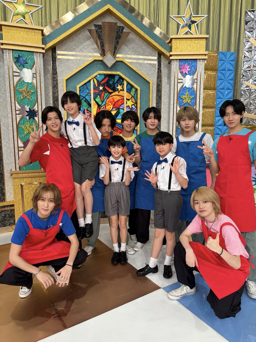 土曜日16:00からは
『 #バチバチSTAR 』が放送🌟

今週はB&amp;ZAIがバチバチ料理STAR🥣💨
橋本チームと本髙チームに分かれ料理対決🔥

バチバチくんを喜ばせるSTARは誰...⁉︎🎖️👦🏻

#BandZAI
#橋本涼 #矢花黎 #今野大輝 #菅田琳寧 #本髙克樹 #鈴木悠仁 #川﨑星輝🎂 #稲葉通陽
#西中秀太 #西原至 #三原健豊