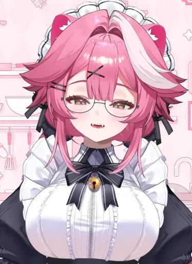 Mococo is baby pink so Raora can be mommy pink