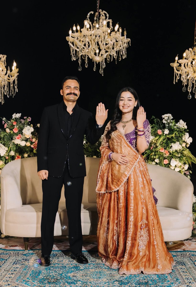 shauryabjym's tweet photo. Finally engaged IPS KK Boshnoi sir &amp; IPS Anshika Ma'am.🫡♥️ https://t.co/M4x0koANj8