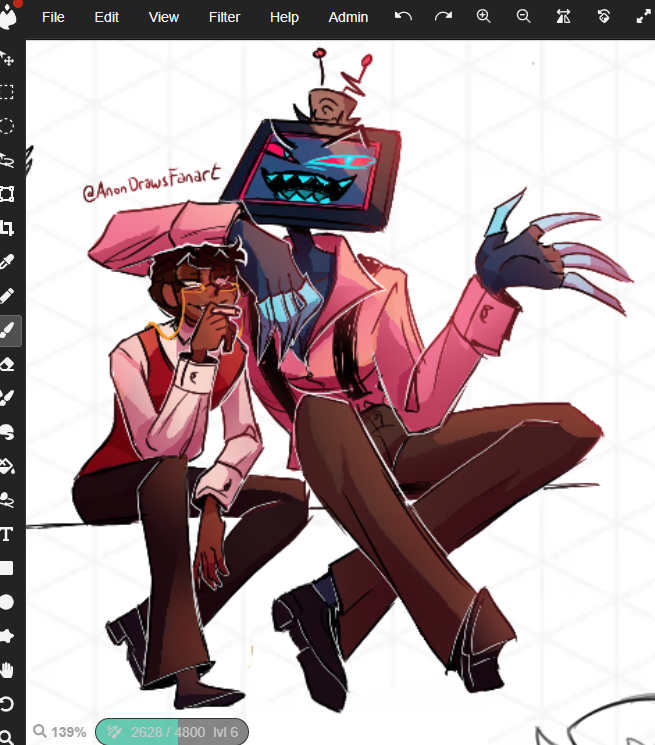 AnonDrawsFanart || 'In Blackwater Woods' tweet media