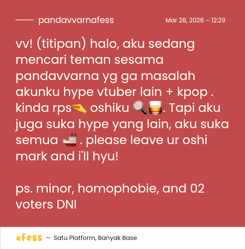 PANDAVVARNA FESS 💜🩵💚❤️💛 tweet media