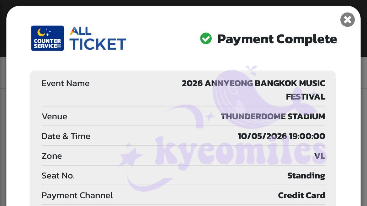 kyo | ticketing assistance 🎟️ tweet media