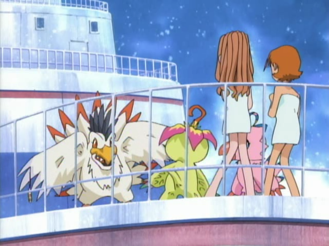 No seas cabrón, eres pinche fan de Digimon, que casualmente por el poco contenido erótico que tiene el anime, hay un chingo de R18 sobre los personajes principales entre fanarts, doujinshis o comics XXX (uno de esos, se inspira en el episodio 17 de Digimon 1 cuando los niños