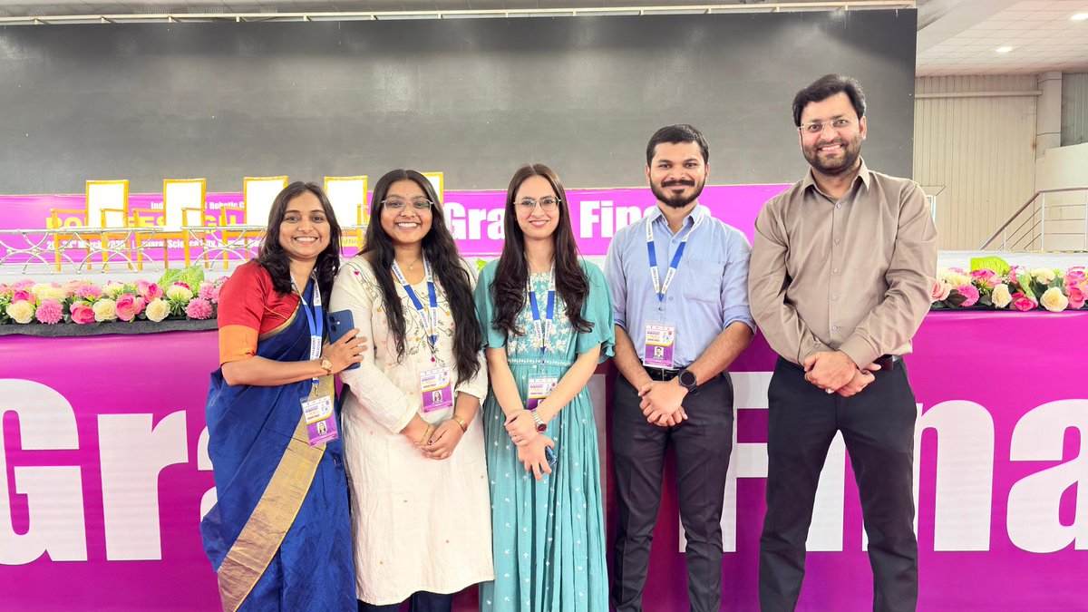 AmbiguousPoised's tweet photo. Amazed to see young innovators shine &amp; celebrate the spirit of #STEM &amp; #Robotics🤖
What an inspiring finale to #Robofest 5.0 &amp; STEM Quiz 4.0 at Gujarat #Science City!🚀
Proud to be part of @InfoGujcost team driving these initiatives fueling #innovation and young talent!💡 https://t.co/xLAO6TCnVj