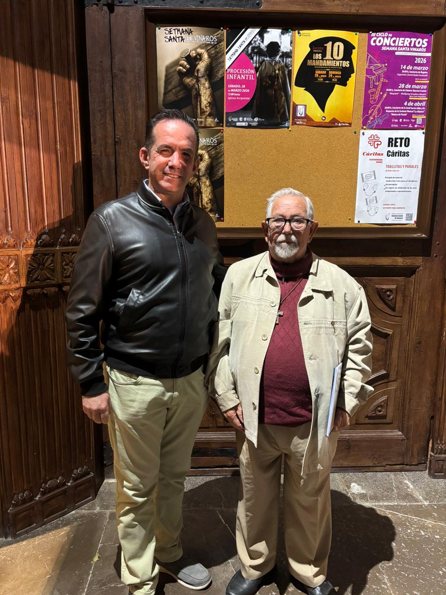 Nuestro portavoz, <a href="/josue280977/">Josue</a>, estuvo presente en el pregón de Semana Santa en la Iglesia Arciprestal.

Este año fue ofrecido por Francisco Agramunt, hermano de la Orden de San Juan de Dios.

Un hombre dedicado a servir a los demás y enamorado de Vinaroz.