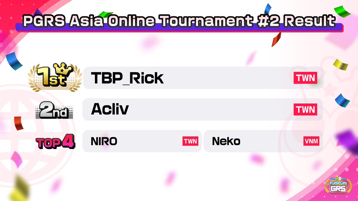 SEGA-esports「ぷよぷよeスポーツ」公式 tweet media