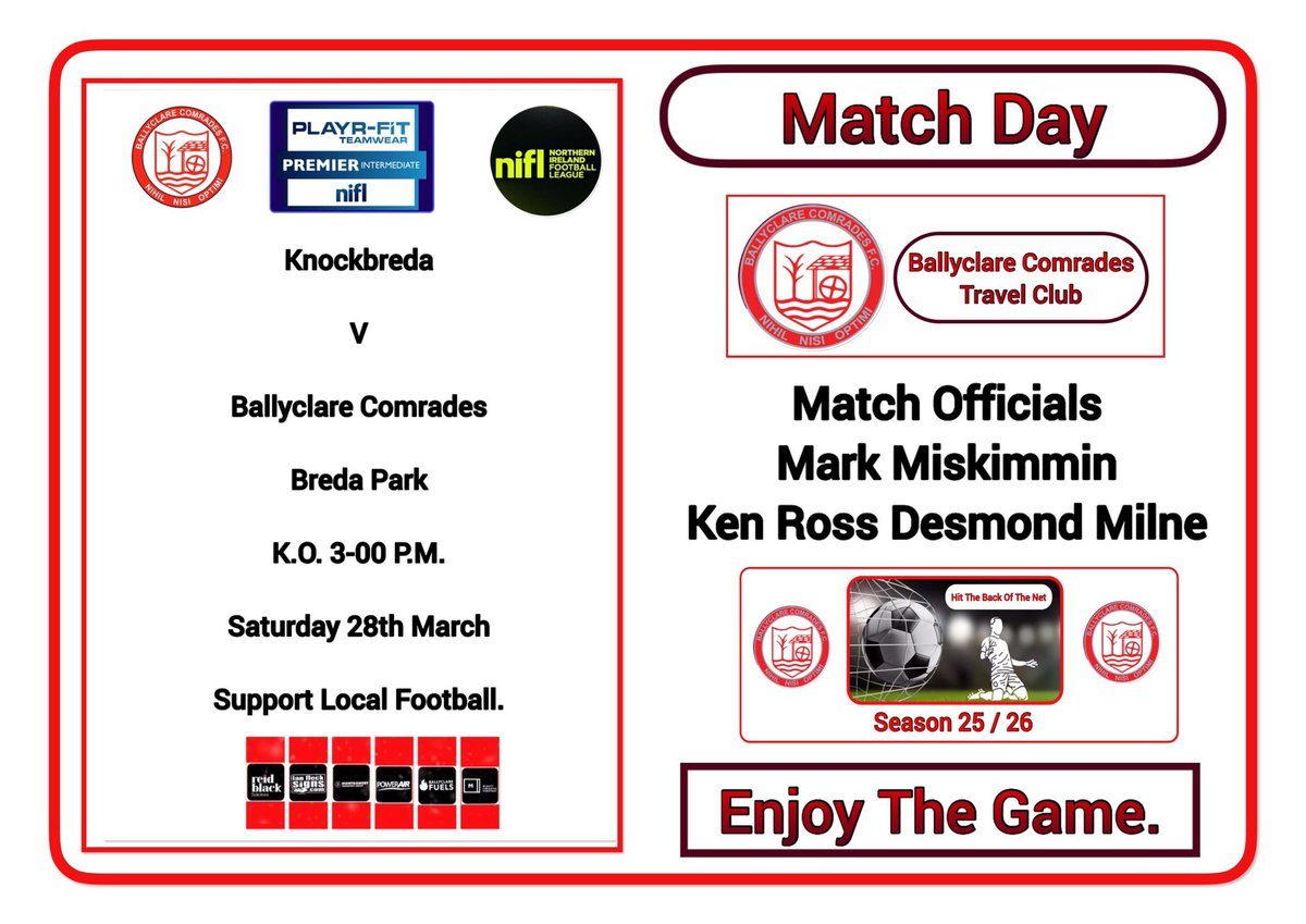 Ballyclare Comrades Fans tweet media