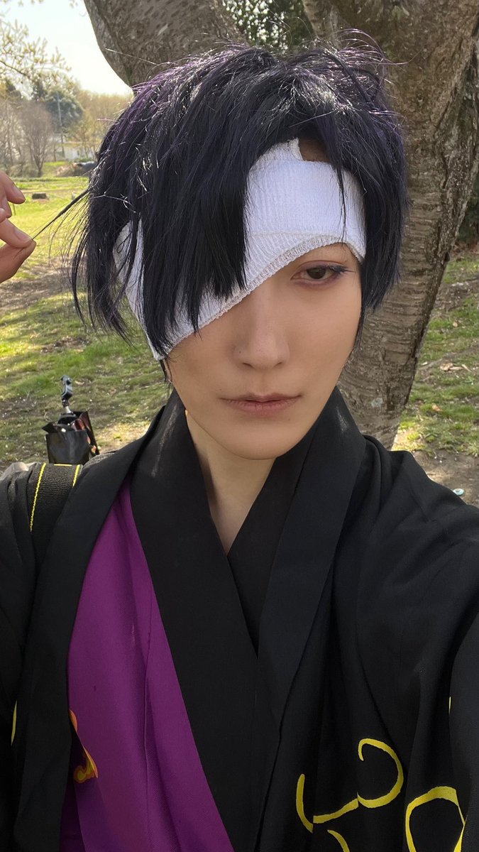 smapynkr's tweet photo. ※cosplay そくほ

コスプロの進修館で晋助様やってきた！☺️✨

ちょすさんと！銀魂！
kuwaさんに撮って貰いました😌 https://t.co/mtx5F4EuoO