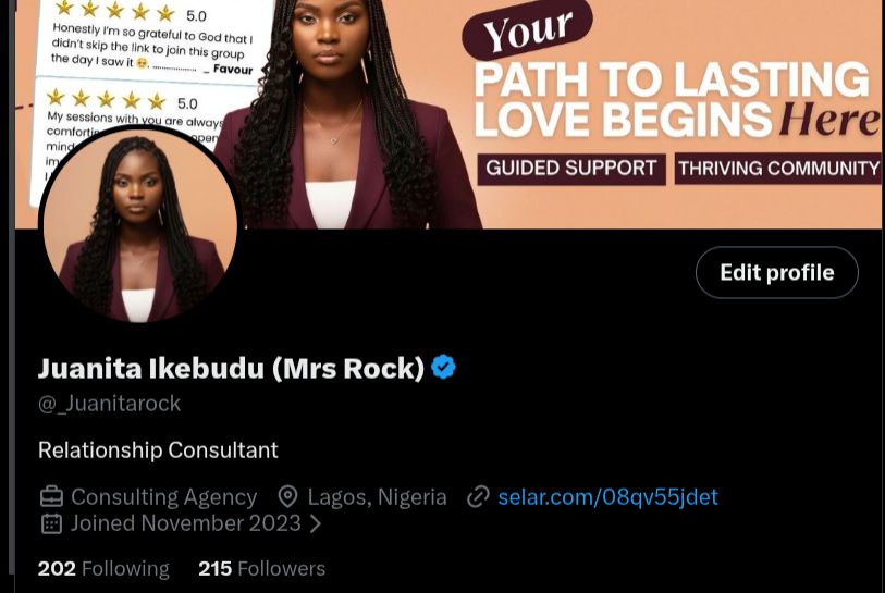 Juanita Ikebudu (Mrs Rock) tweet media